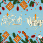 A church filled with festive decorations and a warm