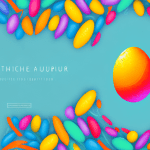 37 Easter Sermon Series Ideas + Ready-to-Use Outlines A church with a bright and colorful easter egg in the foreground
