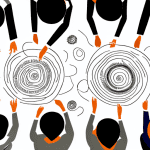 A group of people in a meeting