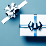 100 frases para el Día del Suegro que puedes escribir en una tarjeta Diseño abstracto de una caja de regalo con cintas y lazos