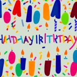 Happy 21st Birthday Son: 101 Wishes & Messages A colorful birthday cake with 21 candles